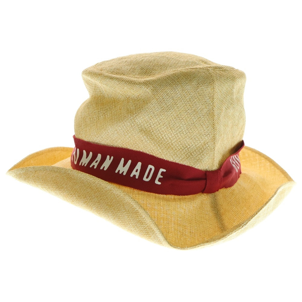 HUMAN MADE(ヒューマンメイド) 23SS KIJIMA TAKAYUKI Paper Hat キジマタカユキ ストローハット 帽子 ベージュ