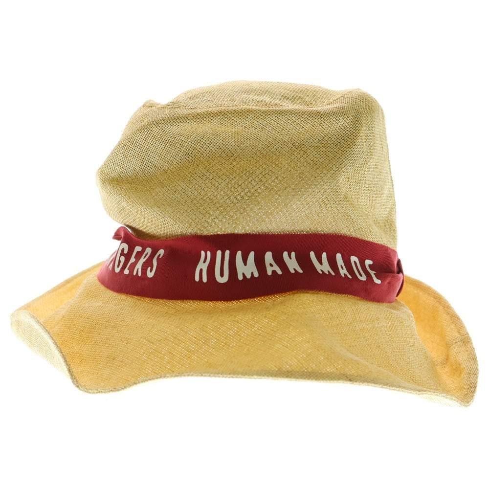 HUMAN MADE(ヒューマンメイド) 23SS KIJIMA TAKAYUKI Paper Hat キジマタカユキ ストローハット 帽子 ベージュ