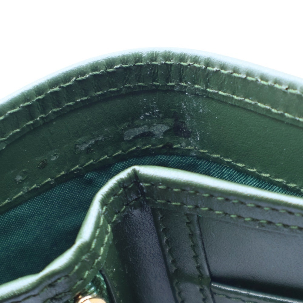 Palace Skateboards(パレススケートボーズ) 21AW Harods Leather Logo Chain Wallet ハロッズ チェーンウォレット 財布 グリーン