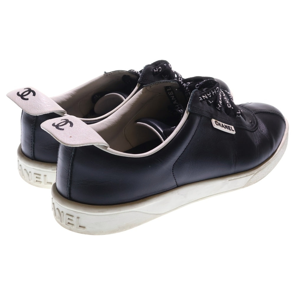 CHANEL(シャネル) Snaeker ココマーク レザーローカットスニーカー G34145 ブラック