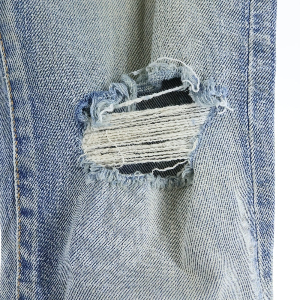 SAINT LAURENT PARIS(サンローランパリ) Crash Skinny Denim Pants ダメージ加工 スキニーデニムパンツ インディゴ 548400 YT869