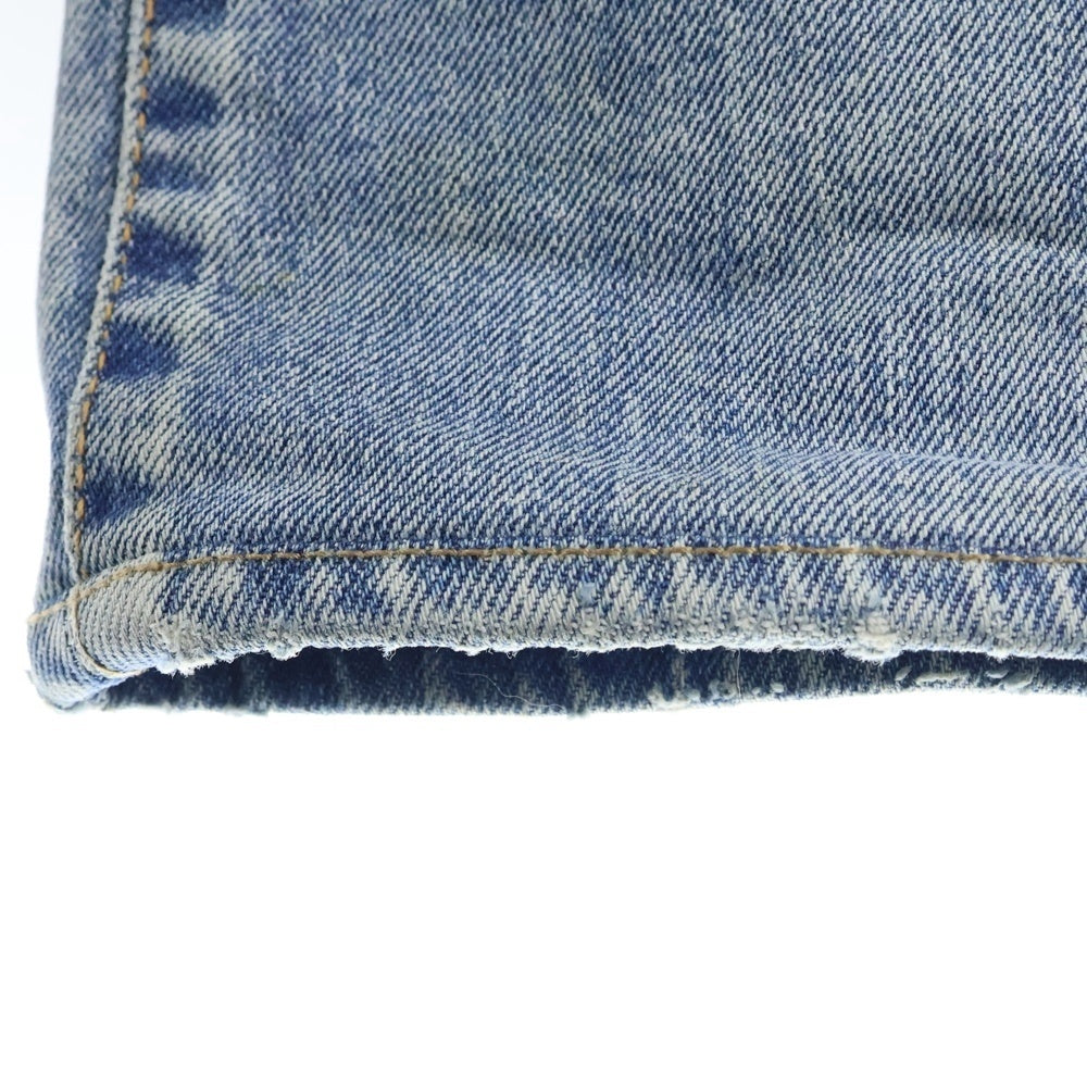 SAINT LAURENT PARIS(サンローランパリ) Crash Skinny Denim Pants ダメージ加工 スキニーデニムパンツ インディゴ 548400 YT869