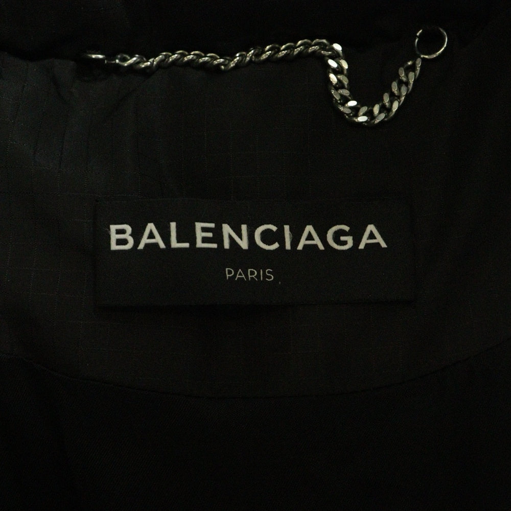 BALENCIAGA(バレンシアガ) 17AW C Shape Puffer Jacket シーシェイプ パファージャケット ダウンジャケット ブラック 485738 TTD07