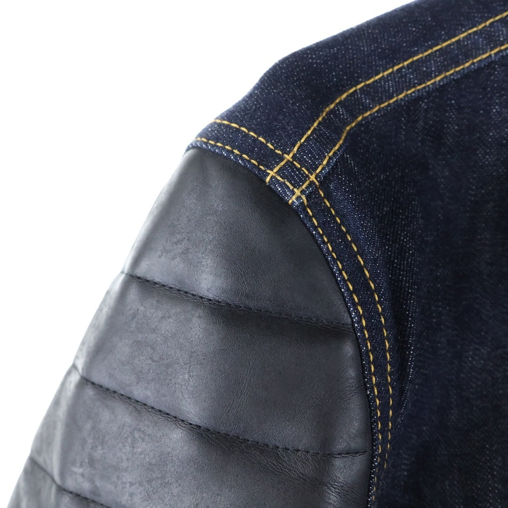 JUNYA WATANABE COMME des GARCONS(ジュンヤワタナベ コムデギャルソン) 17SS ×Levis リーバイス スリーブ切り替え デニムジャケット インディゴ WS-J205