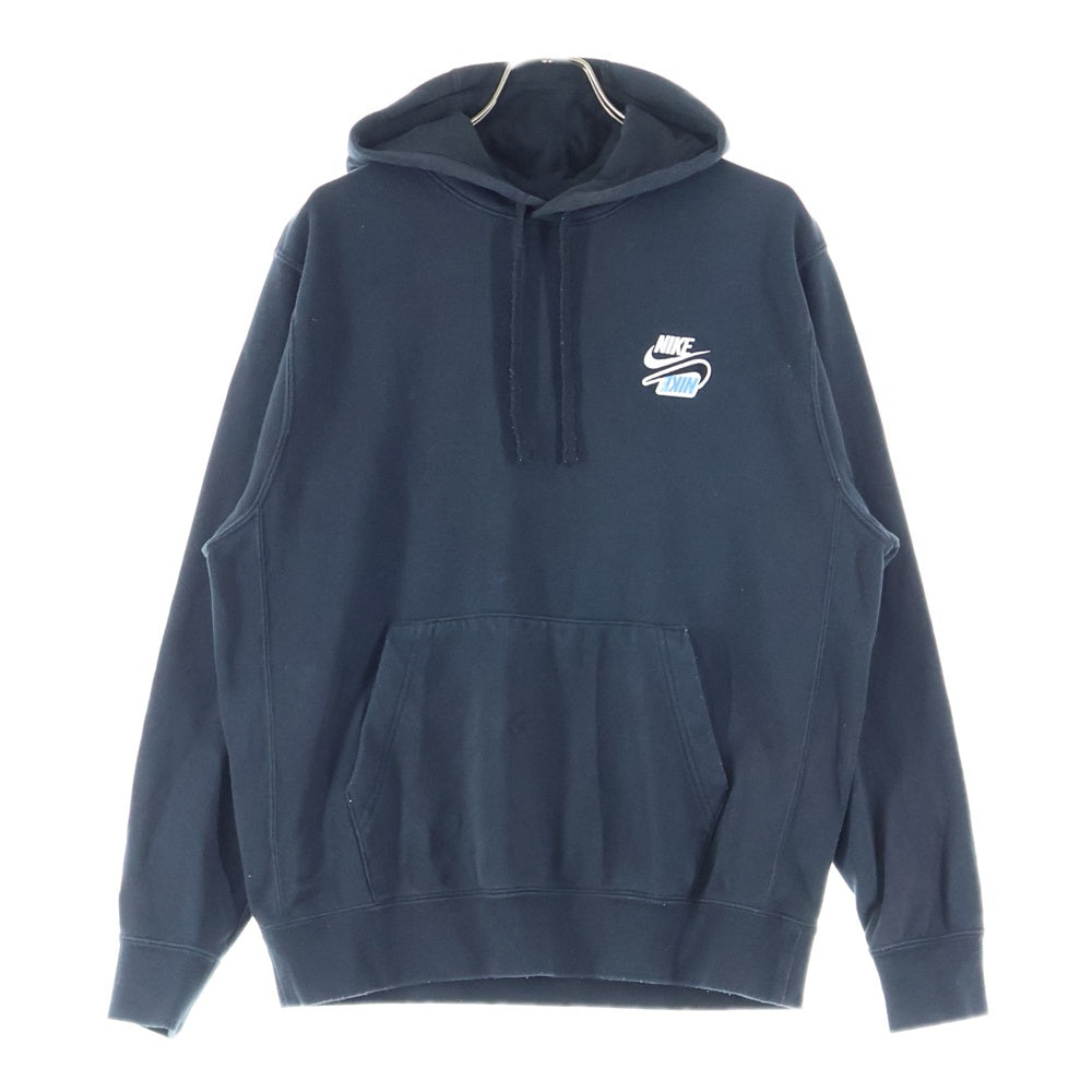 NIKE(ナイキ) HOODIE ロゴ刺繍 プルオーバースウェットパーカー フーディー ブラック CZ7858-010