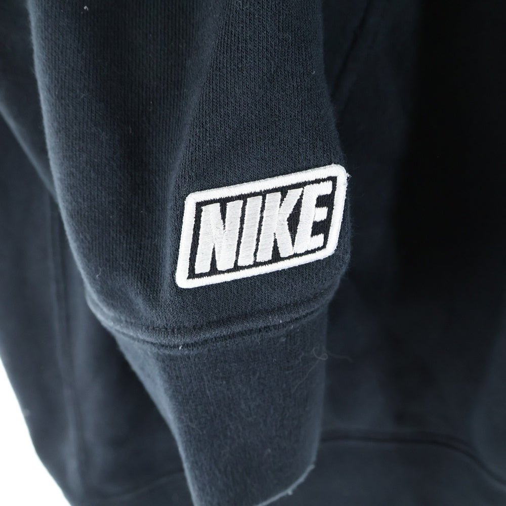 NIKE(ナイキ) HOODIE ロゴ刺繍 プルオーバースウェットパーカー フーディー ブラック CZ7858-010