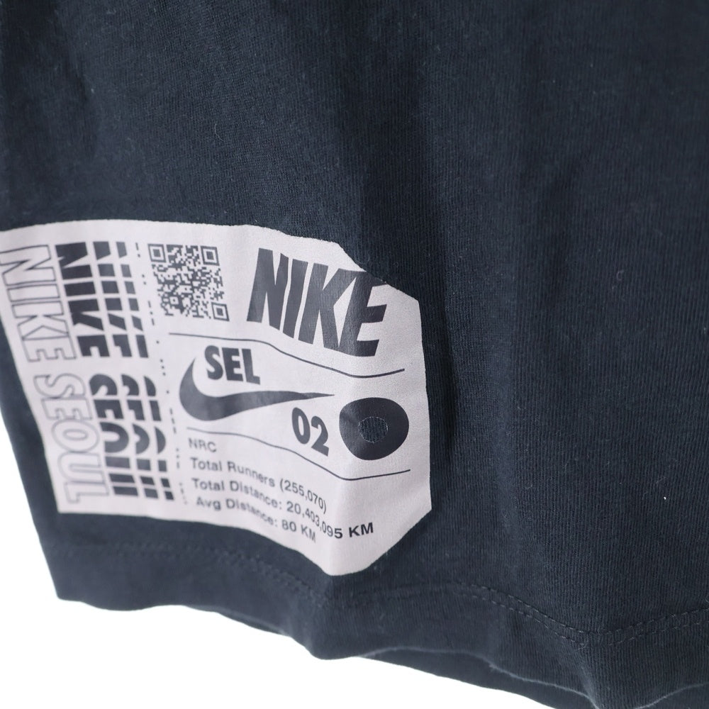 NIKE(ナイキ) T-SHIRT ロゴ刺繍 半袖Tシャツ ブラック CZ6367-010
