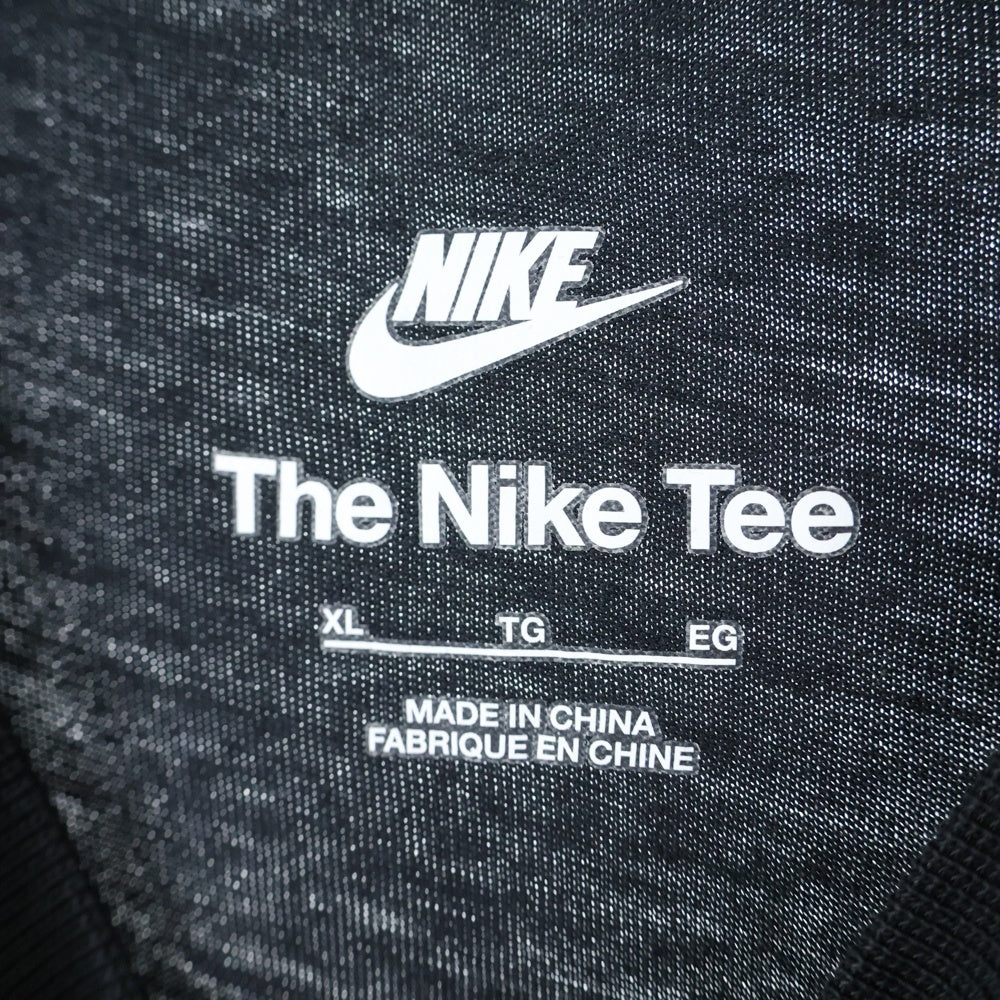 NIKE(ナイキ) T-SHIRT ロゴ刺繍 半袖Tシャツ ブラック CZ6367-010