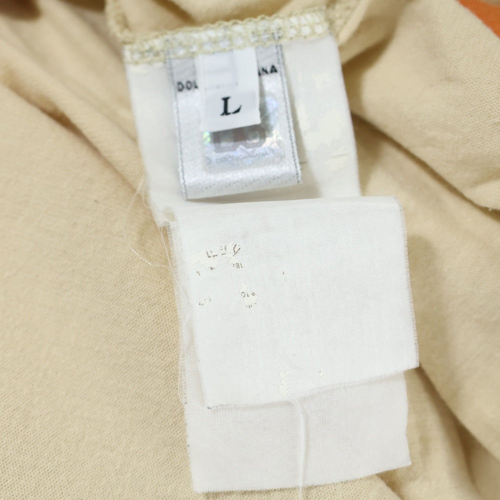 D&G(ディーアンドジー) Mario T-Shirt 半袖Tシャツ ベージュ