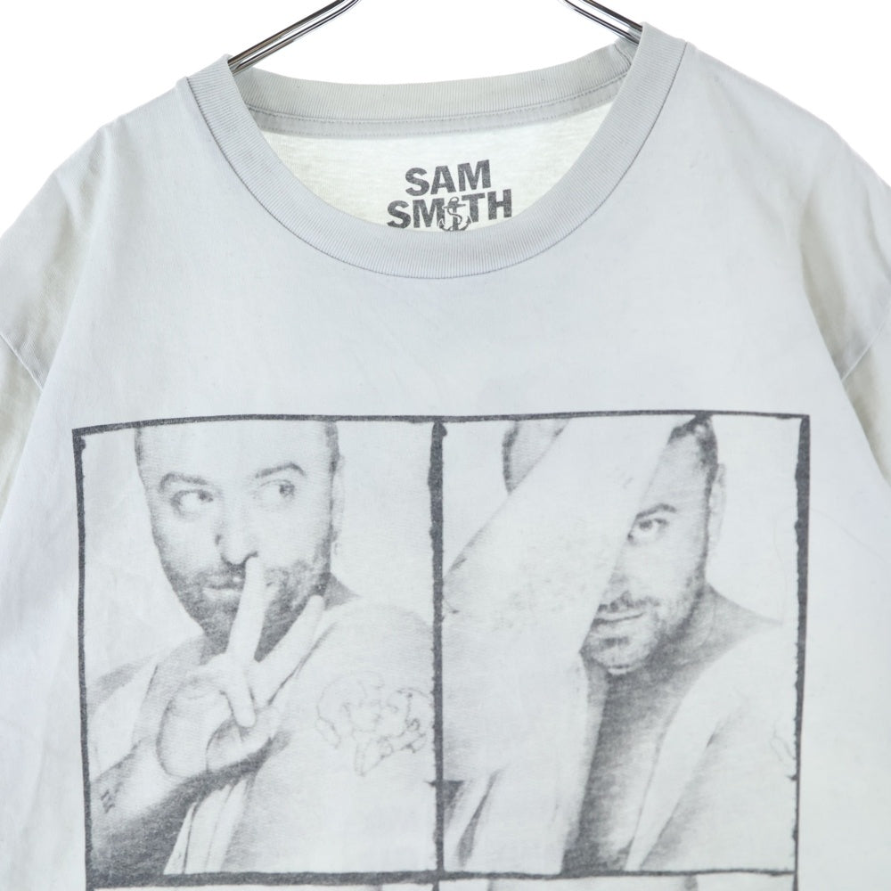 NO BRAND(ノーブランド) SAM SMITH GLORIA T-SHIRT サムスミス 半袖Tシャツ ホワイト