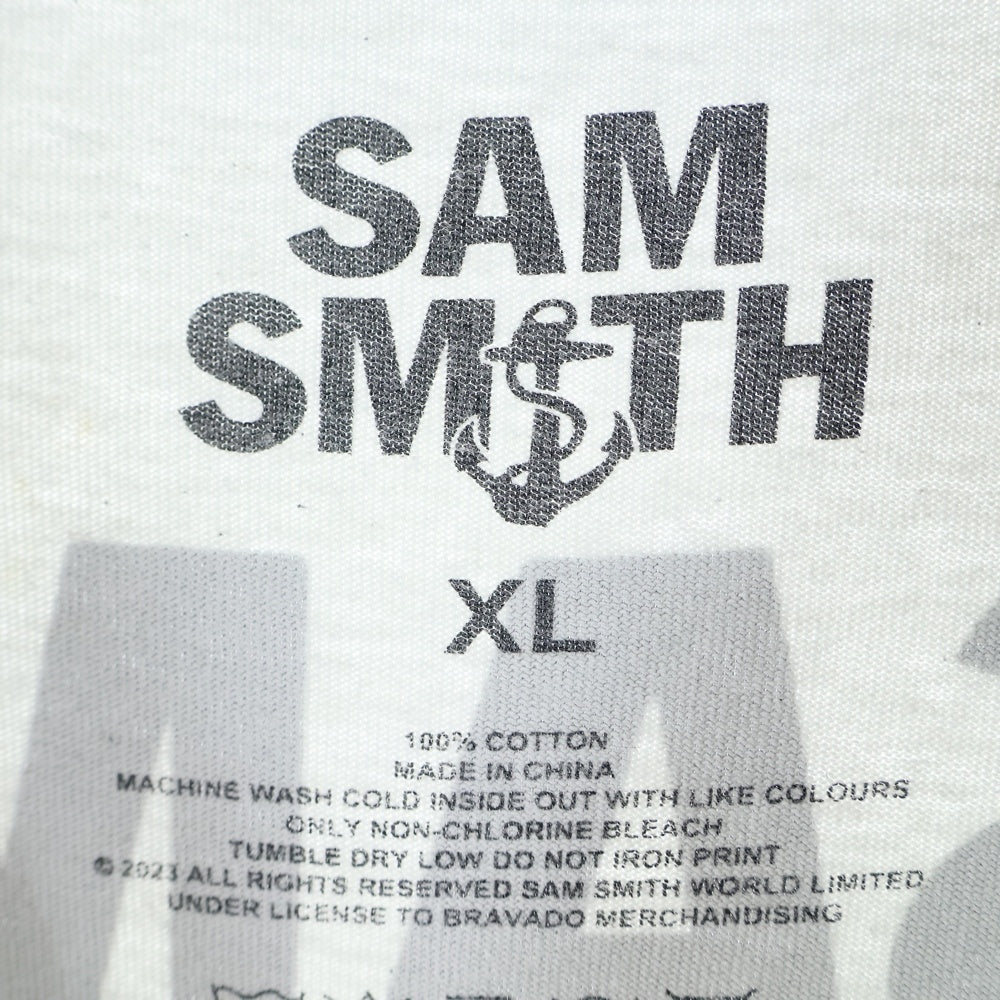 NO BRAND(ノーブランド) SAM SMITH GLORIA T-SHIRT サムスミス 半袖Tシャツ ホワイト