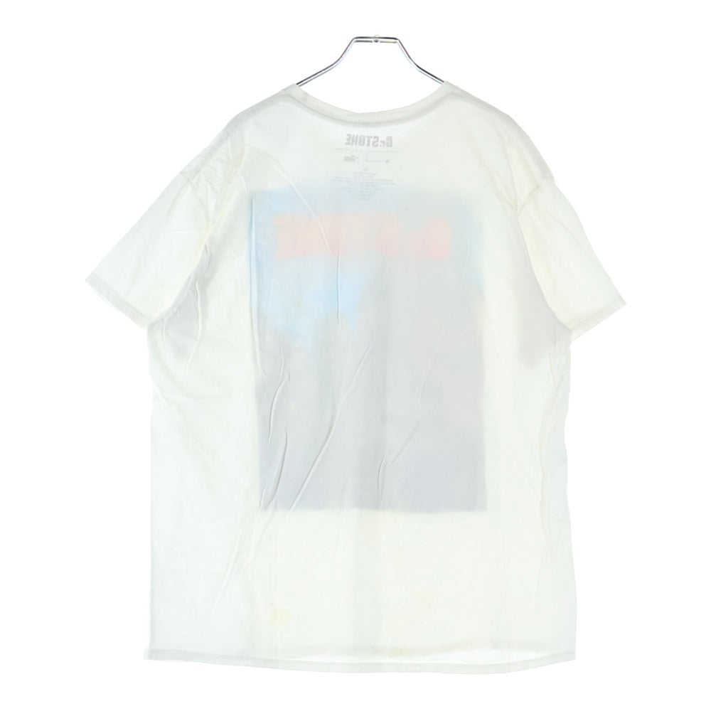 NO BRAND(ノーブランド) DR.STONE POSTER T-SHIRT ドクターストーン ポスター 半袖Tシャツ ホワイト