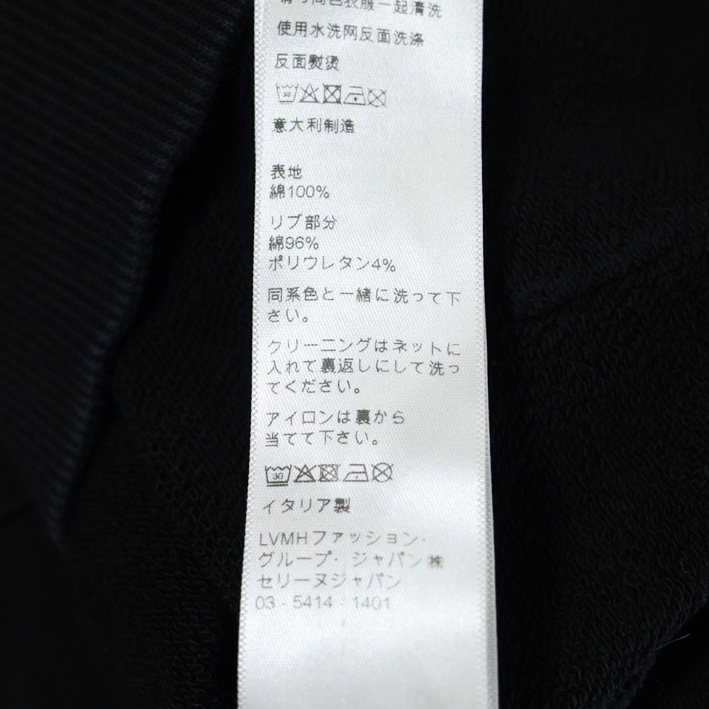 CELINE(セリーヌ) Oversized Cardigan バックロゴプリント スウェットカーディガン ブラック 2Y672670Q