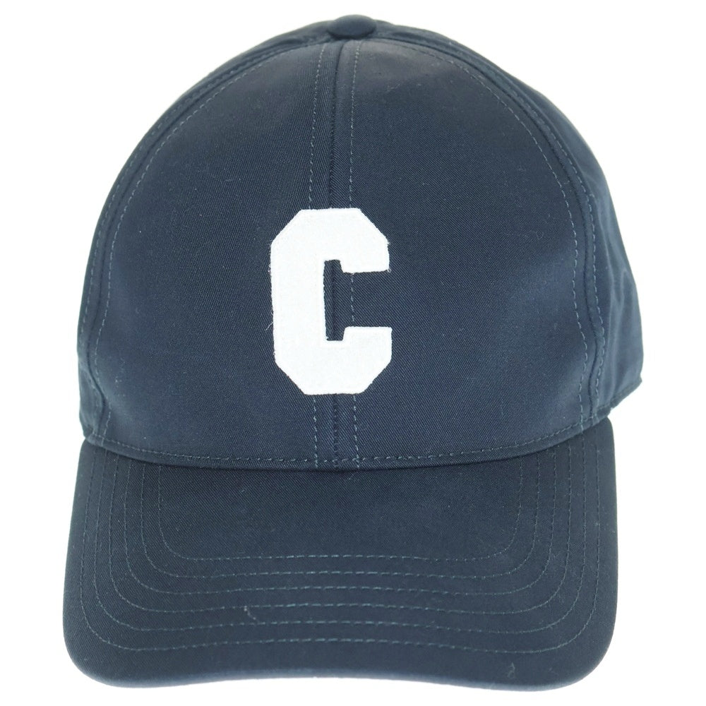 CELINE(セリーヌ) Initial Baseball Cap イニシャルロゴ ベースボールキャップ 帽子 ブラック 2AUY8969P.38NO