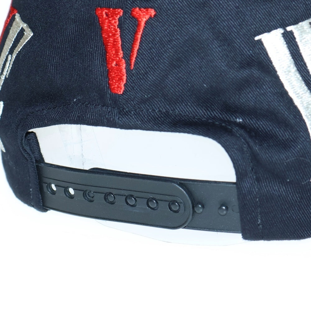 SAINT MICHAEL(セントマイケル) 22SS CAP VLONE ヴィローン ロゴ刺繍 キャップ 帽子 ブラック SM-S22-0000-081