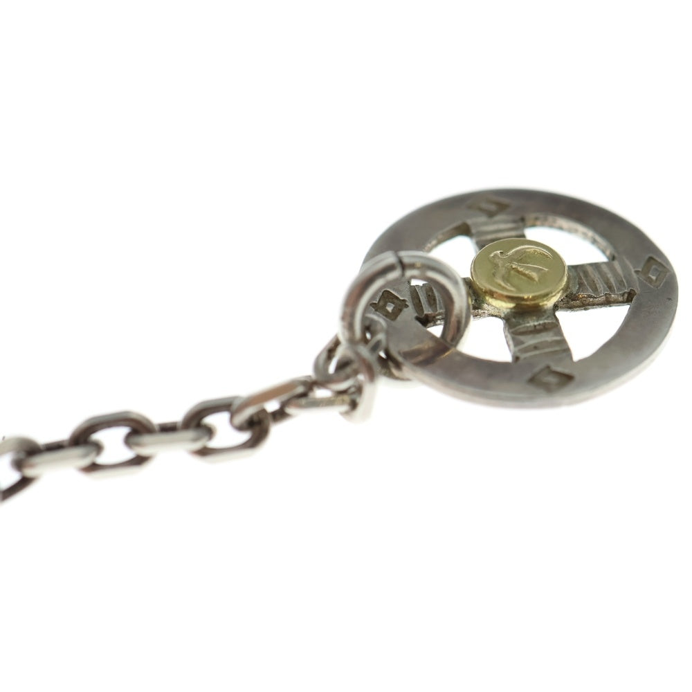 goro's(ゴローズ) メタル付きホイール細角チェーン ネックレスチェーン シルバー