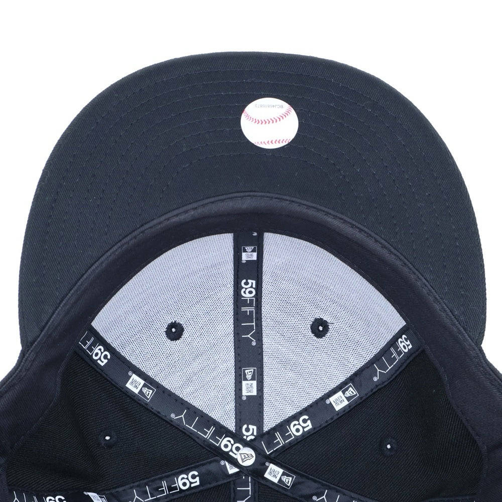 NEW ERA(ニューエラ) 59FIFTY MLB ニューヨーク ヤンキース ベースボールキャップ 帽子 ブラック