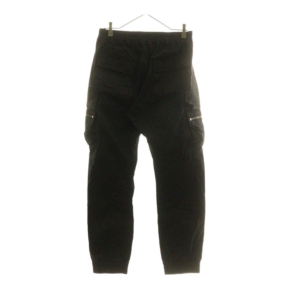 Rick Owens(リックオウエンス) 25SS MASTODON CARGO マストドン カーゴパンツ ブラック RU01E5396-TE
