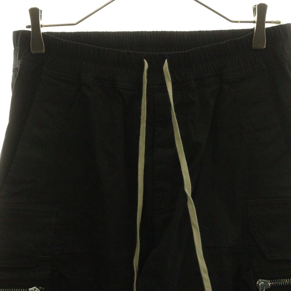 Rick Owens(リックオウエンス) 25SS MASTODON CARGO マストドン カーゴパンツ ブラック RU01E5396-TE