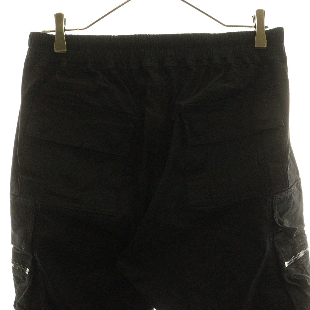 Rick Owens(リックオウエンス) 25SS MASTODON CARGO マストドン カーゴパンツ ブラック RU01E5396-TE