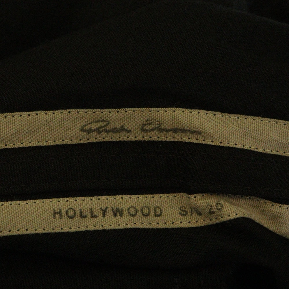 Rick Owens(リックオウエンス) 25SS MASTODON CARGO マストドン カーゴパンツ ブラック RU01E5396-TE