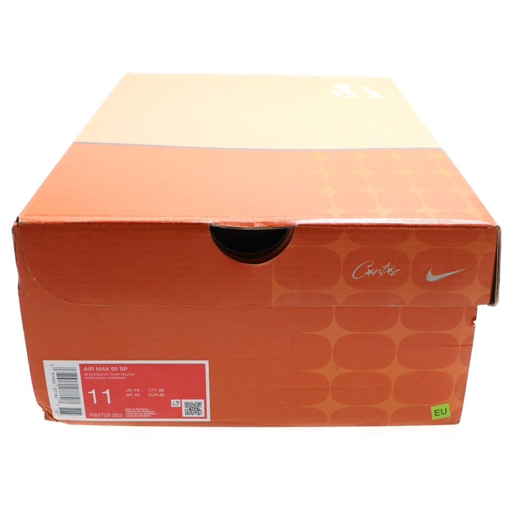NIKE(ナイキ) × Corteiz AIR MAX 95 Black and Tour Yellow ×コーテイズ エアマックス95 ブラックアンドツアー ローカットスニーカー US11/29cm FB2709-003