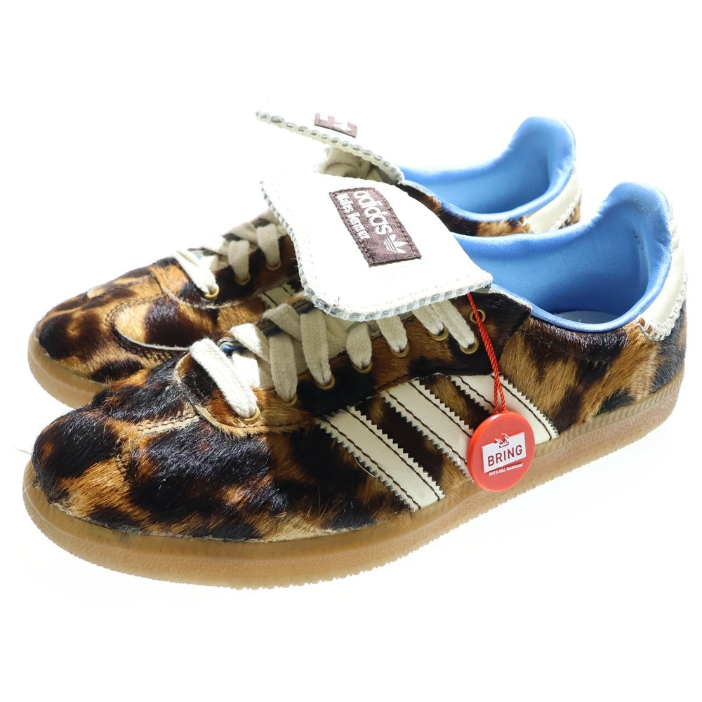 adidas ウェールズボナーレオパード柄 adidas Wales Bonner Samba Pony Leopard ウェールズボナー (adidas