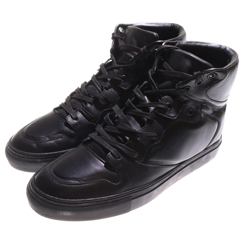 BALENCIAGA(バレンシアガ) High Top Sneaker レザーハイカットスニーカー ブラック