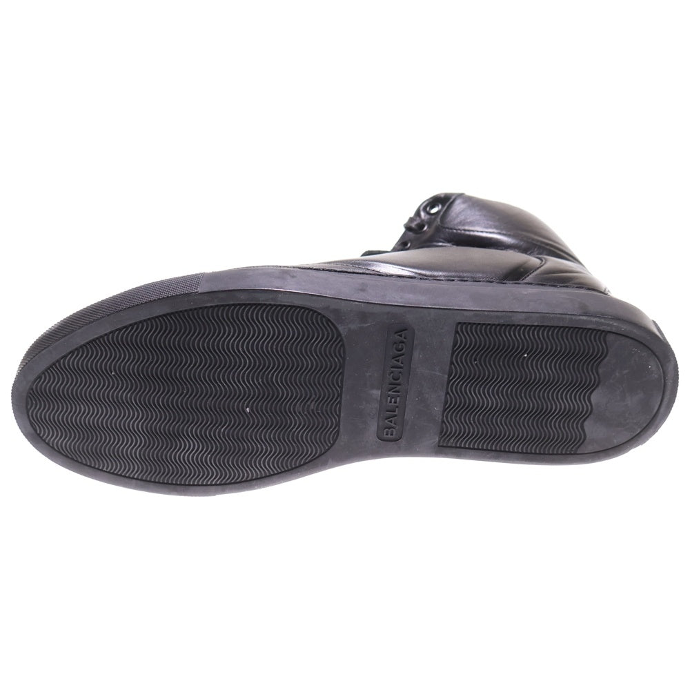 BALENCIAGA(バレンシアガ) High Top Sneaker レザーハイカットスニーカー ブラック