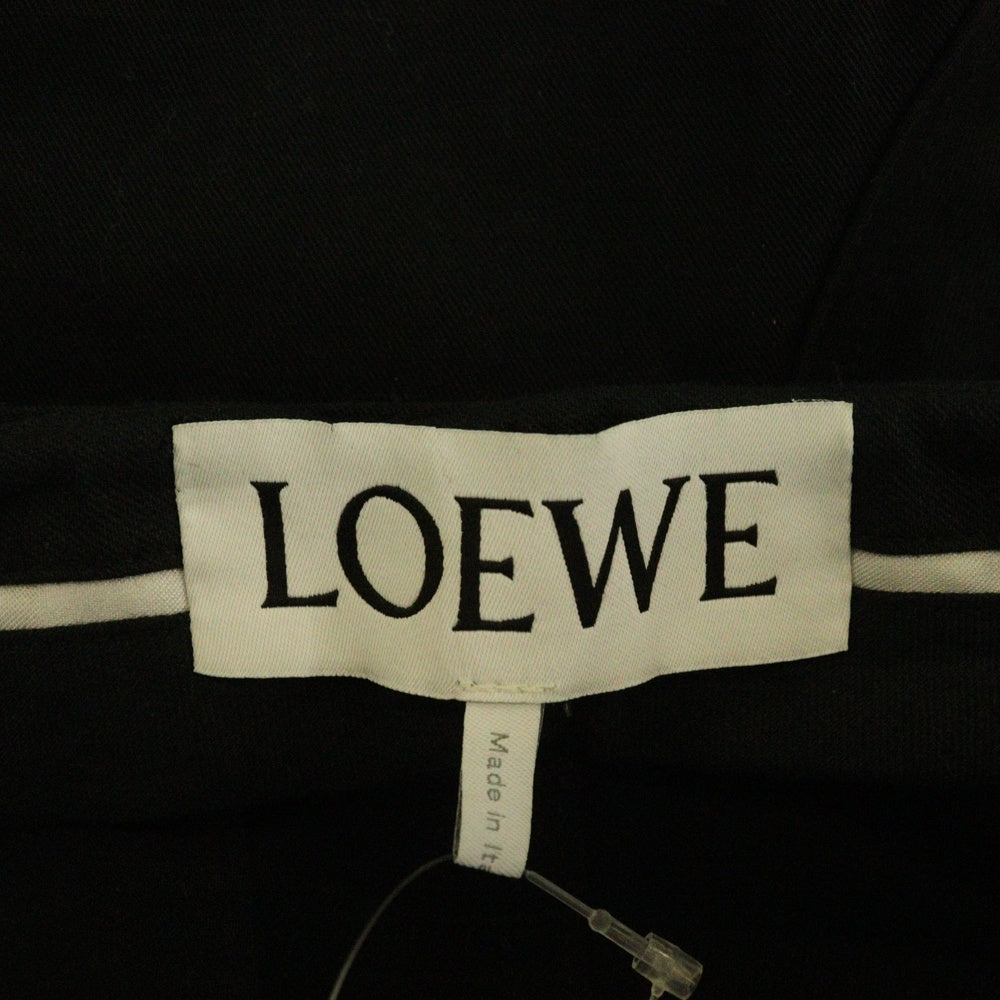 LOEWE(ロエベ) CARGO TROUSERS AF アナグラム カーゴパンツ ブラック H526Y04X38
