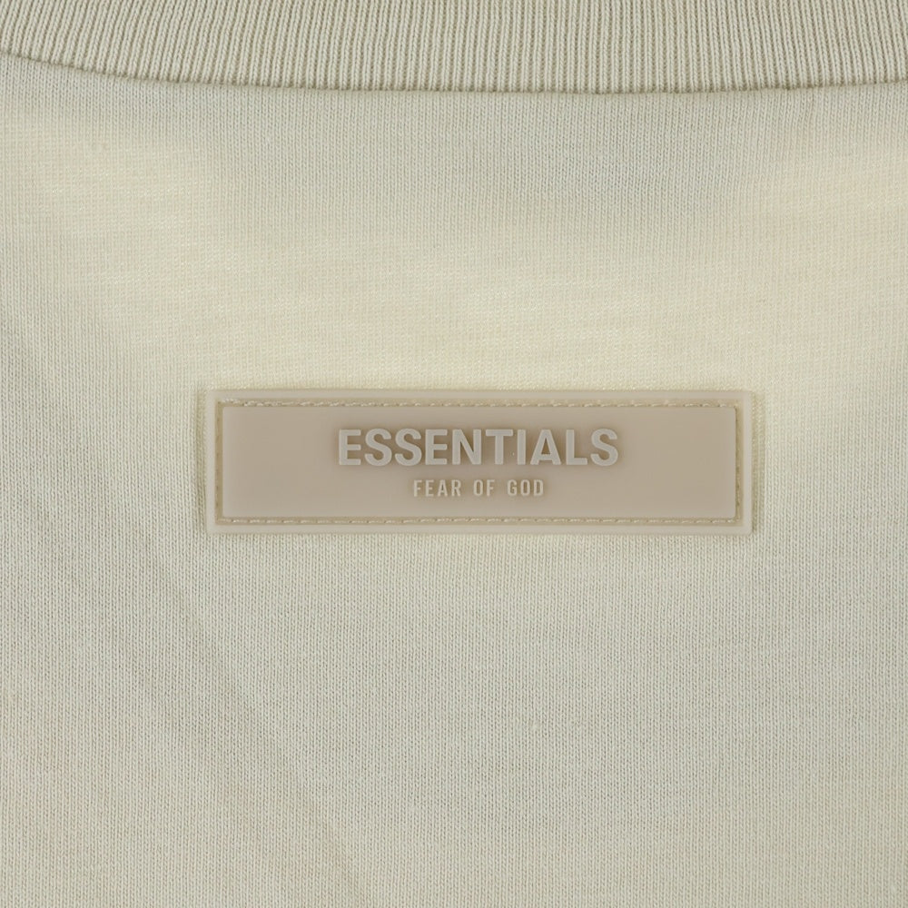 FEAR OF GOD ESSENTIALS(フィアオブゴッド エッセンシャルズ) S/S T-SHIRT フェルトロゴ 半袖Tシャツ ベージュ
