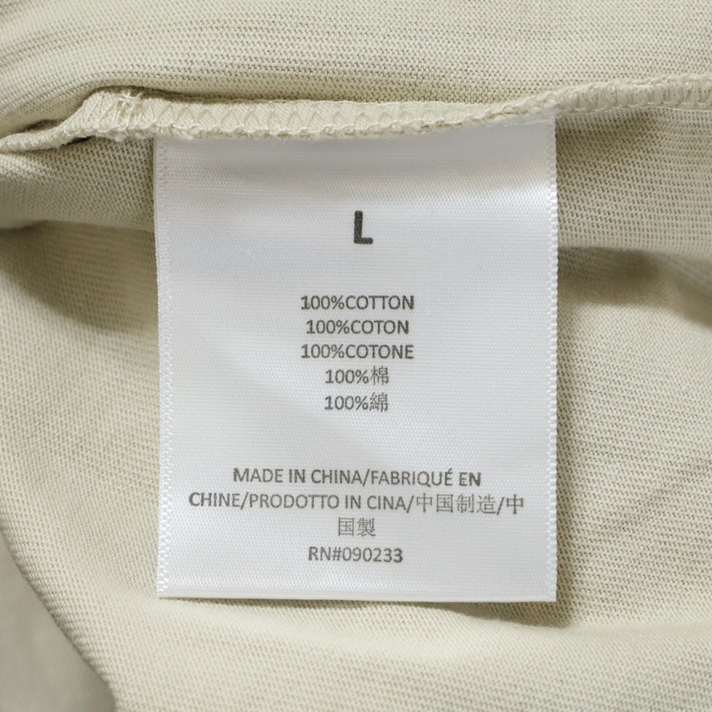 FEAR OF GOD ESSENTIALS(フィアオブゴッド エッセンシャルズ) S/S T-SHIRT フェルトロゴ 半袖Tシャツ ベージュ