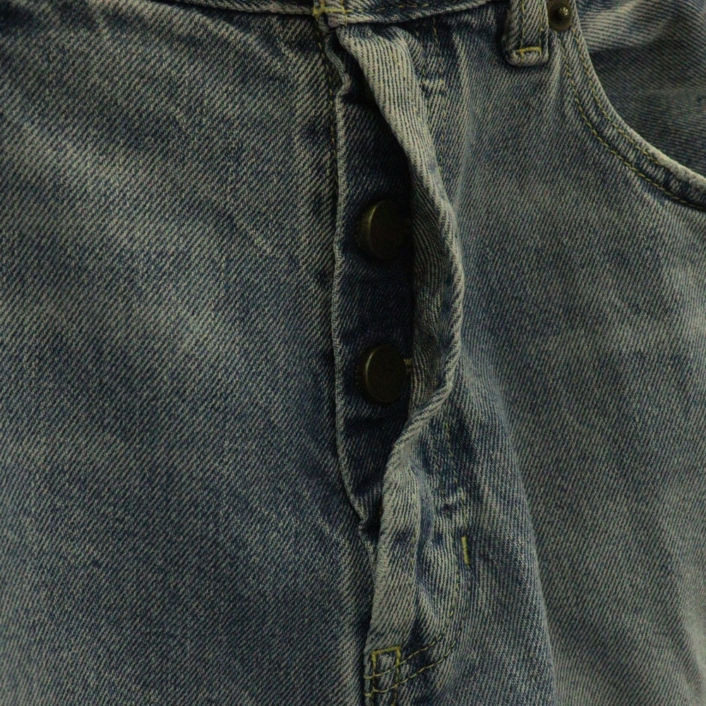 FEAR OF GOD ESSENTIALS(フィアオブゴッド エッセンシャルズ) DENIM PANTS ラバーロゴ デニムパンツ インディゴ