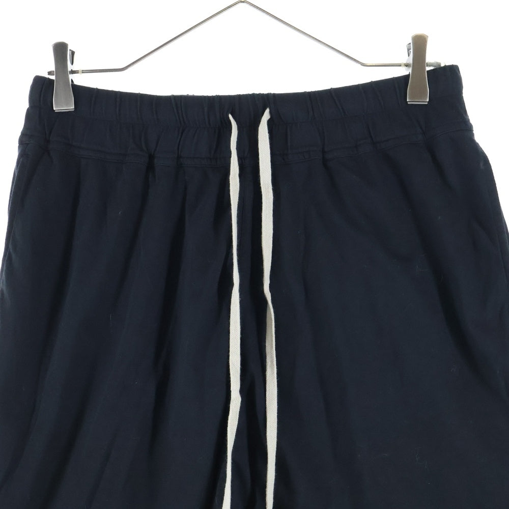 DRKSHDW(ダークシャドウ) Jersey Trucker Cut-off Shorts ドローストリング ハーフパンツ ショーツ ブラック DU01B7388-RN