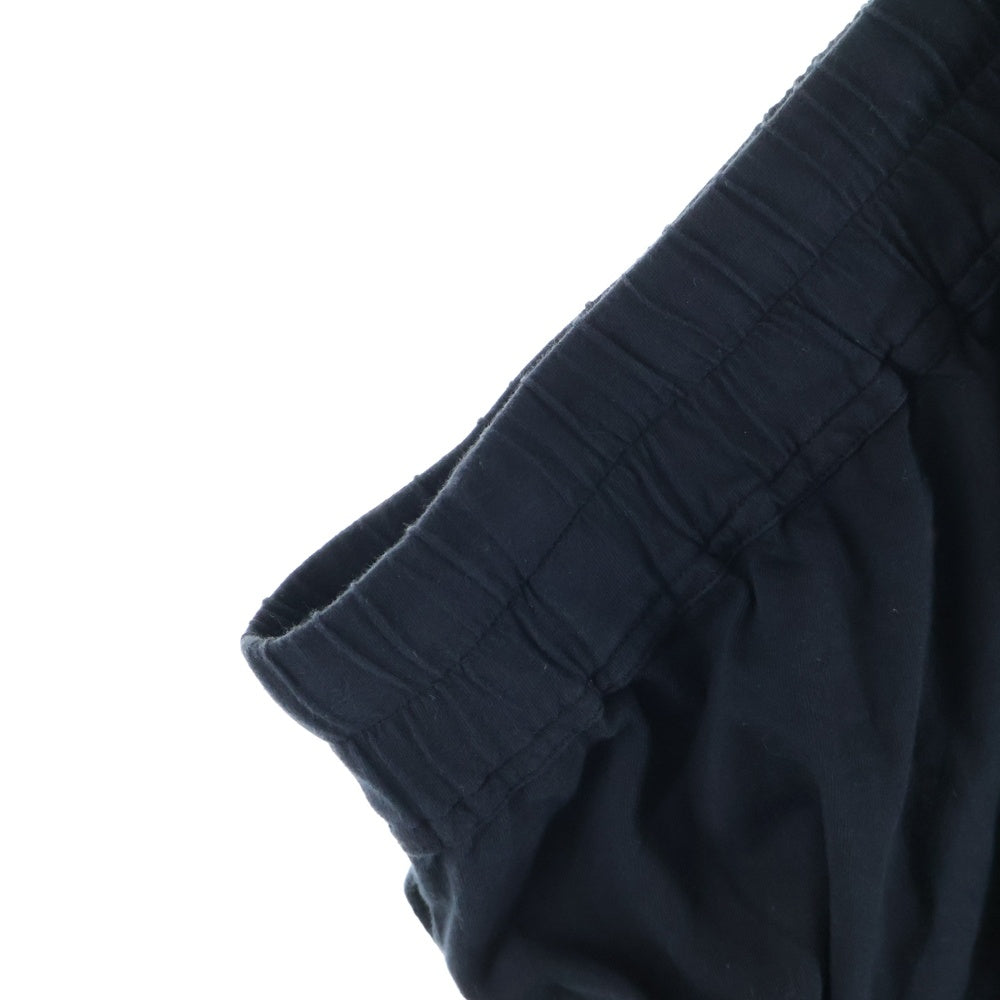 DRKSHDW(ダークシャドウ) Jersey Trucker Cut-off Shorts ドローストリング ハーフパンツ ショーツ ブラック DU01B7388-RN