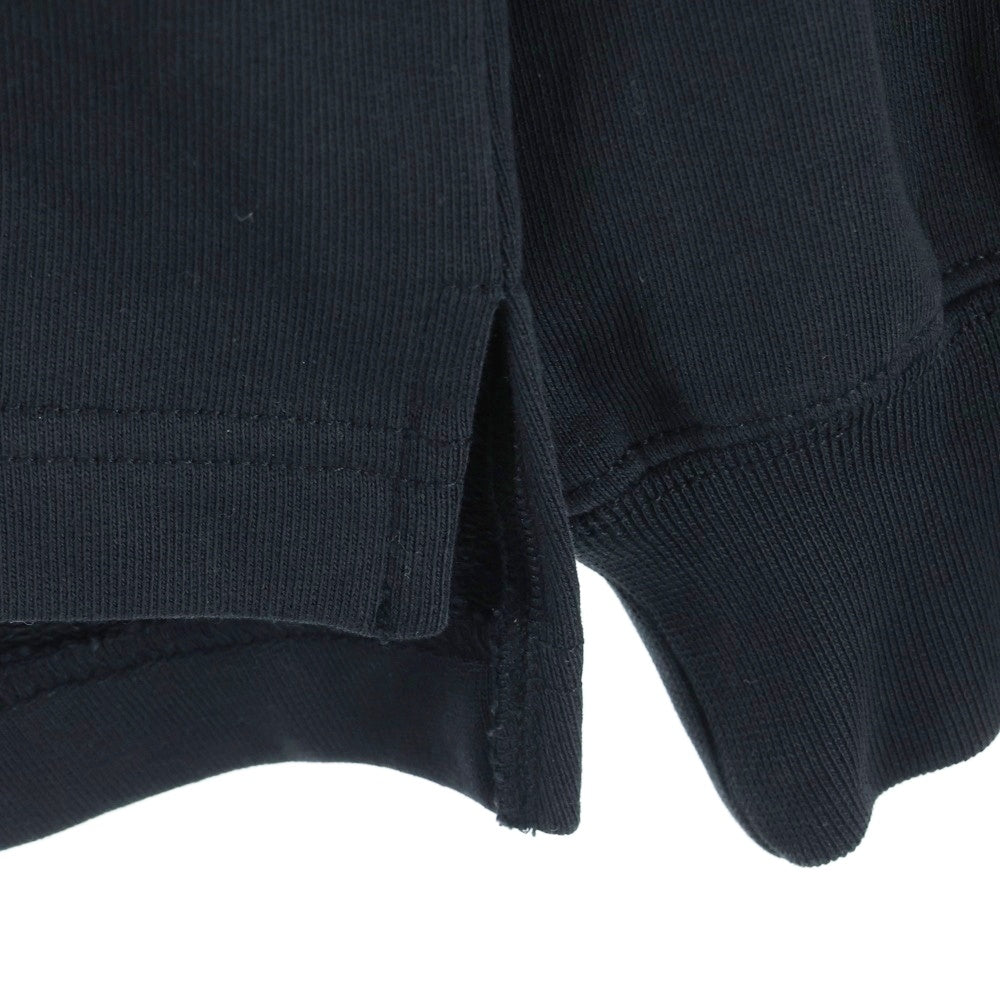 ALEXANDER WANG(アレキサンダーワン) Sweatshirt バックロゴ クルーネックスウェットトレーナー ブラック