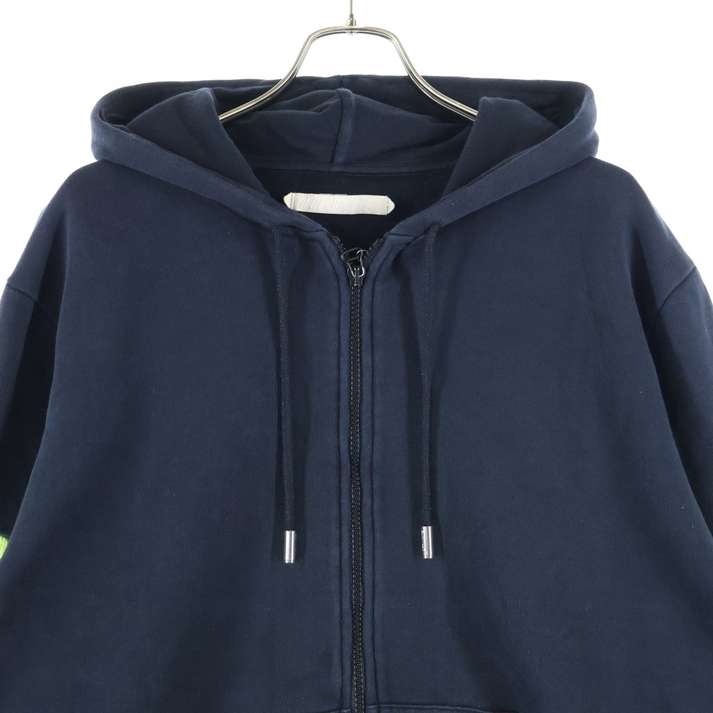 OFF-WHITE(オフホワイト) 16SS Zip Up Hoodie ジップアップスウェットパーカー フーディー ブラック