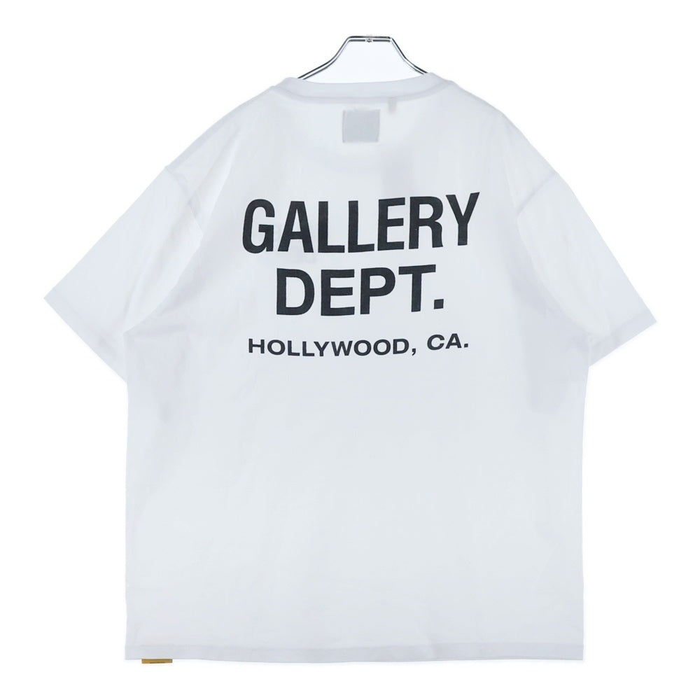GALLERY DEPT.(ギャラリーデプト) Souvenir T-Shirt ロゴプリント半袖Tシャツ ホワイト