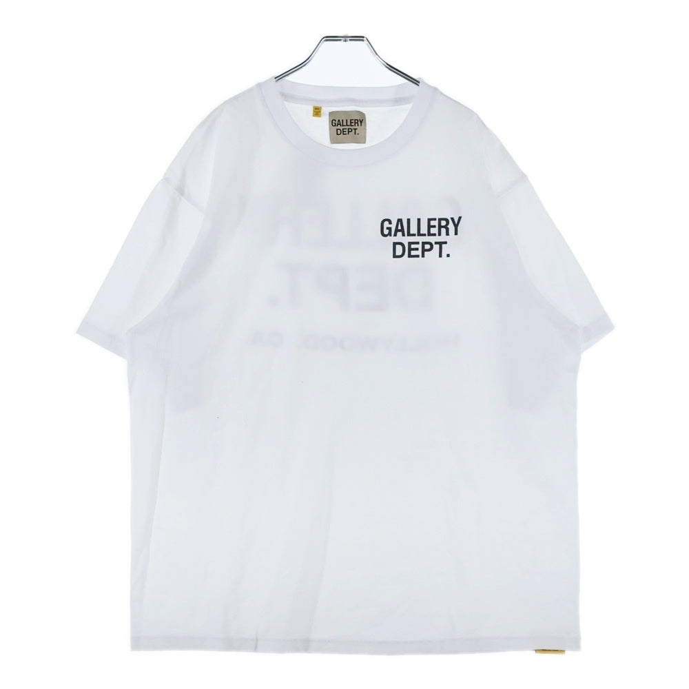 GALLERY DEPT.(ギャラリーデプト) Souvenir T-Shirt ロゴプリント半袖Tシャツ ホワイト