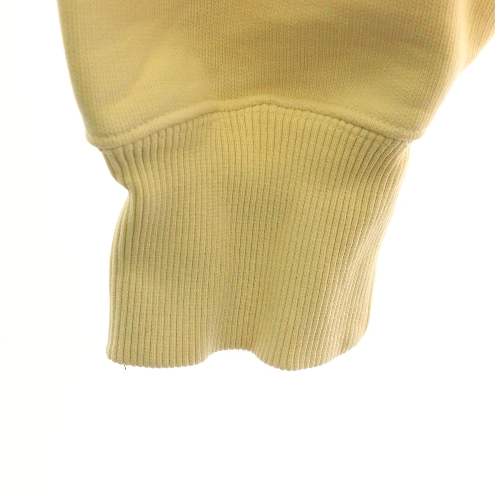 AMI Alexandre Mattiussi(アミアレクサンドルマテュッシ) Sweatshirt ロゴ刺繍 クルーネックスウェットトレーナー ベージュ H20HJ034.747