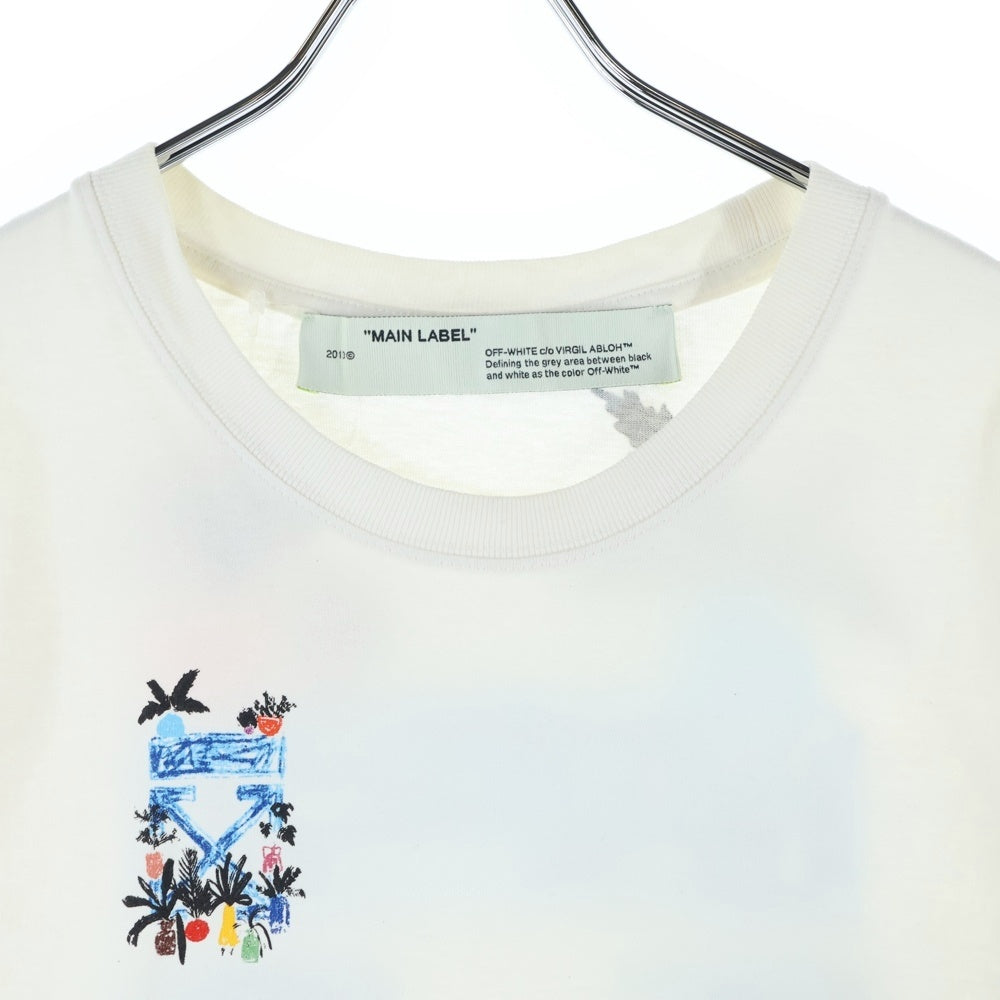 OFF-WHITE(オフホワイト) 19AW Back Arrow T-shirt 半袖Tシャツ ホワイト OWAA049E19B07063