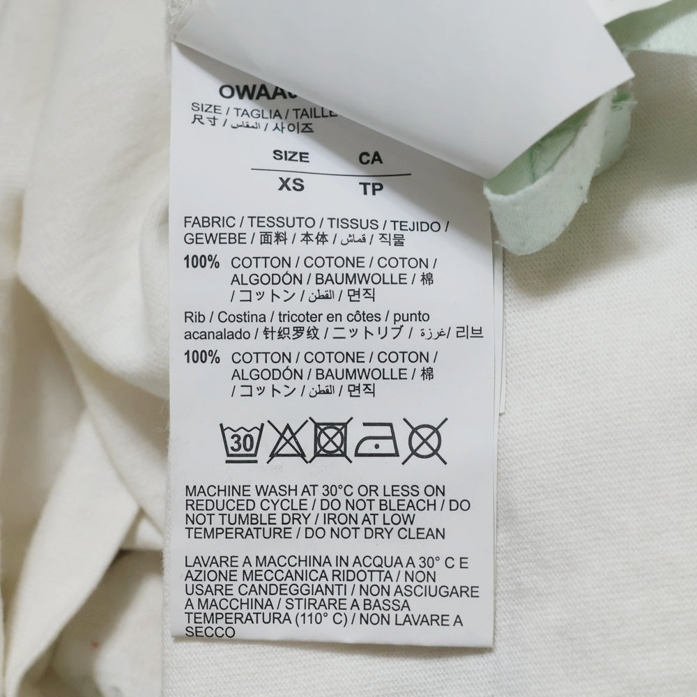 OFF-WHITE(オフホワイト) 19AW Back Arrow T-shirt 半袖Tシャツ ホワイト OWAA049E19B07063