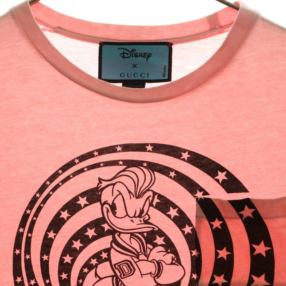 GUCCI(グッチ) ×Disney T-shirt ディズニー 半袖Tシャツ ピンク