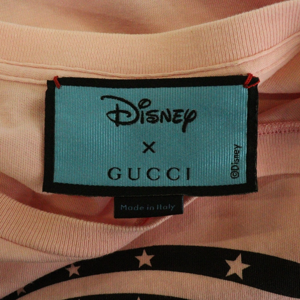 GUCCI(グッチ) ×Disney T-shirt ディズニー 半袖Tシャツ ピンク レディース 644674 XJDBE