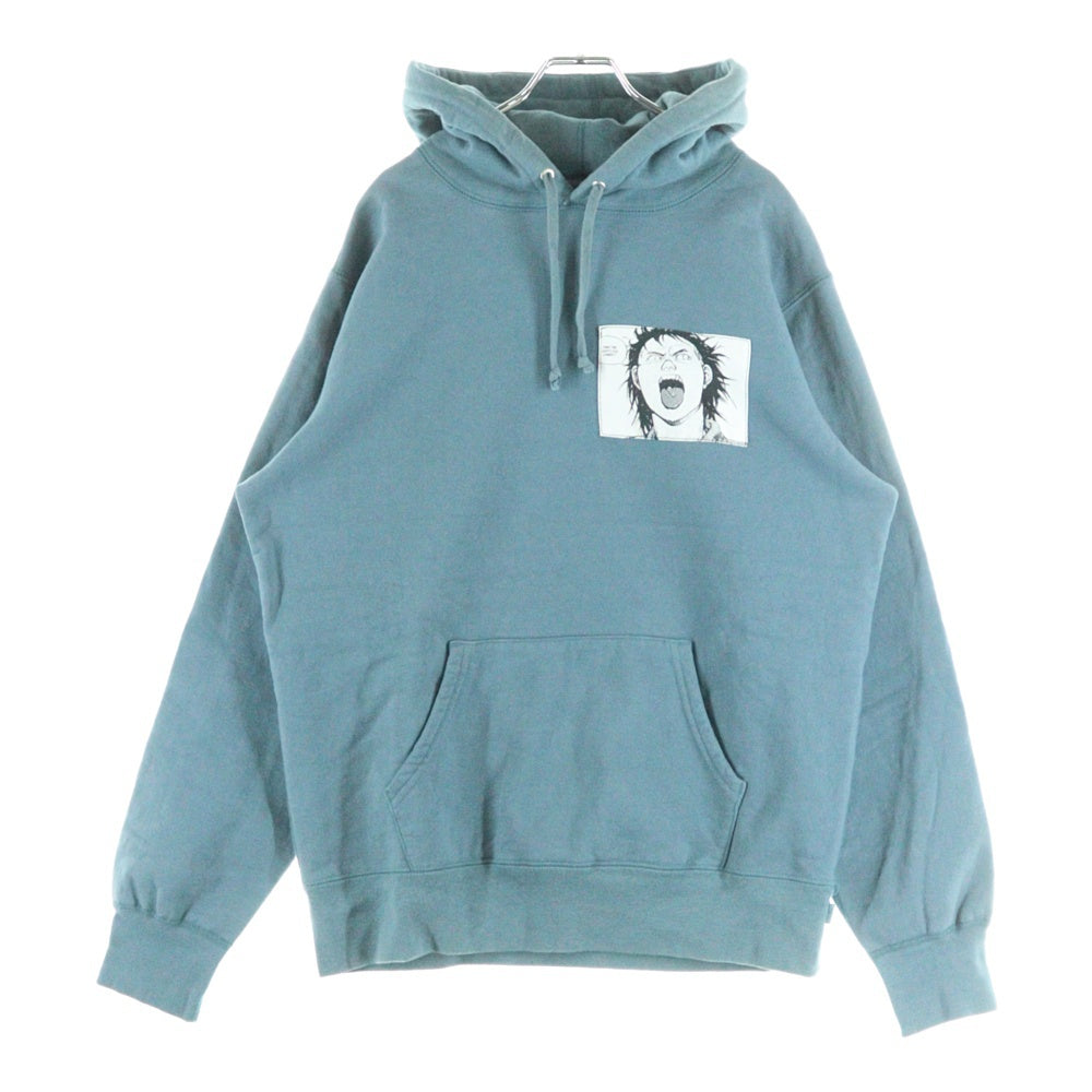 SUPREME(シュプリーム) 17AW AKIRA Patches Hooded Sweatshirt アキラ パッチ プルオーバースウェットパーカー フーディー ブルー