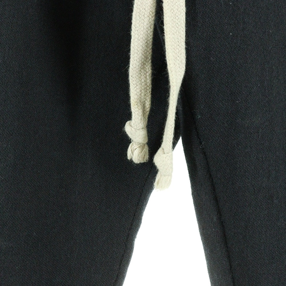 Rick Owens(リックオウエンス) 19AW Larry Track Pants ラリー ドローストリング トラックパンツ ブラック RP19F5313-WT