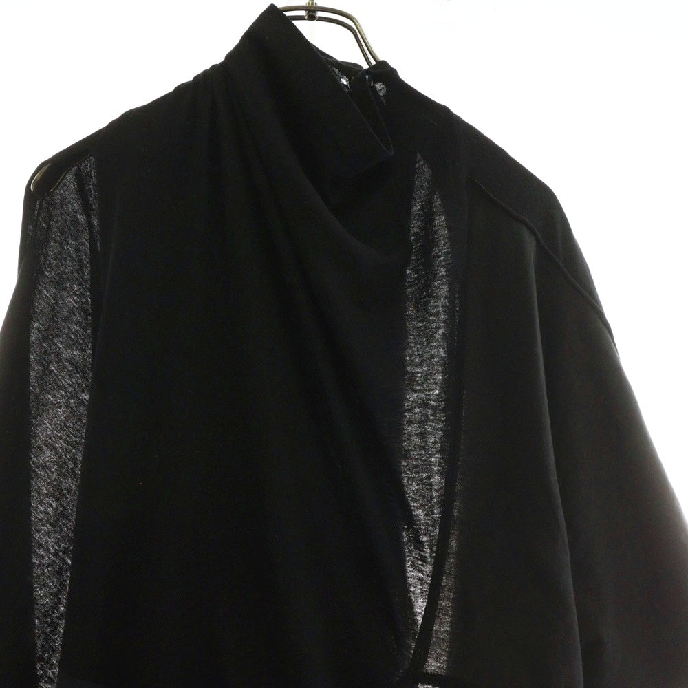 BALENCIAGA(バレンシアガ) Layered4 Dress レイヤード 長袖シャツ ドレス レディース ブラック 92257 TXK23