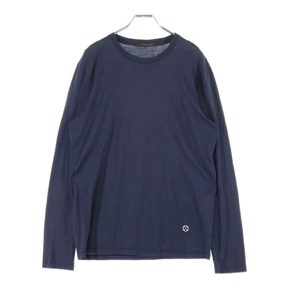LOUIS VUITTON(ルイヴィトン) 12SS L/S T-Shirt フロッキーロゴ 長袖Tシャツ グレー ロンT RM121M HIJR04JEZ