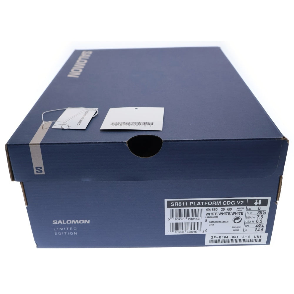 SALOMON(サロモン) ×COMME des GARCONS PLATFORM コムデギャルソン プラットフォーム ローカットスニーカー ホワイト 491860