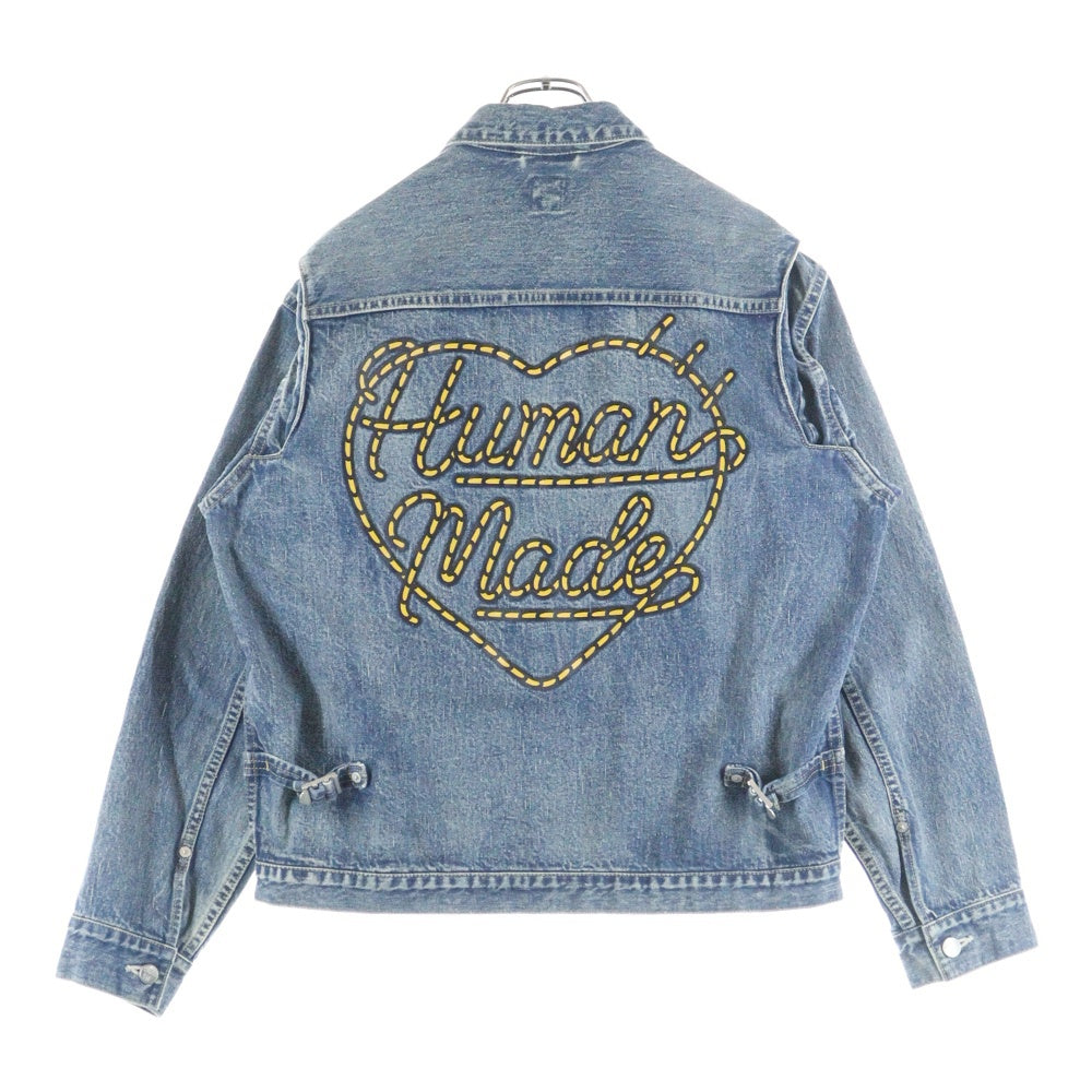 HUMAN MADE(ヒューマンメイド) 23SS Storm Cowboy Denim Jacket Type1968 カウボーイデニムジャケット Gジャン インディゴ